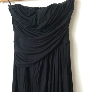 Express Strapless Little Black Dress
